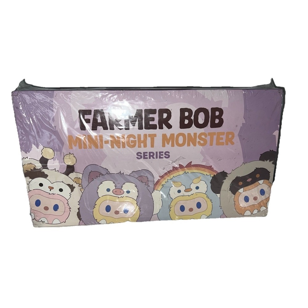 (B35/38)Originals‎ FARMER BOB Mini NIGHT MONSTER Series Figures Toy one set 9pcs